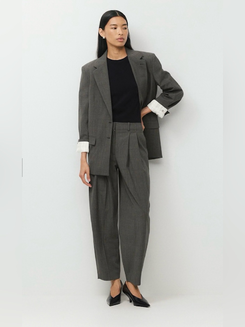 Aritzia Milieu Wool Pant Size 4 New With Tags